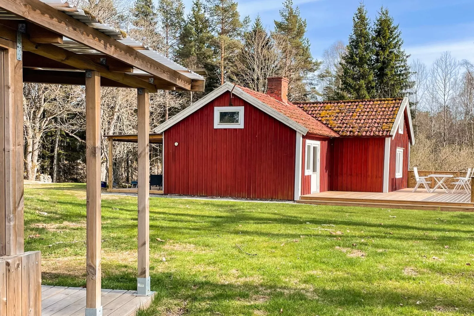 4 sterren vakantie huis in EMMABODA - Buitenlucht