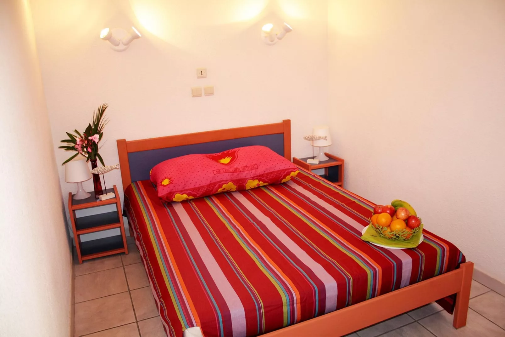 Les Jardins de Neptune MAISONNETTE DUPLEX 4/6 pers CLIMATISÉE OTA - Slaapkamer