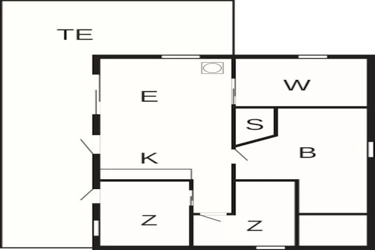 Ontspanning met bubbelbad in de buitenlucht - Plattegrond