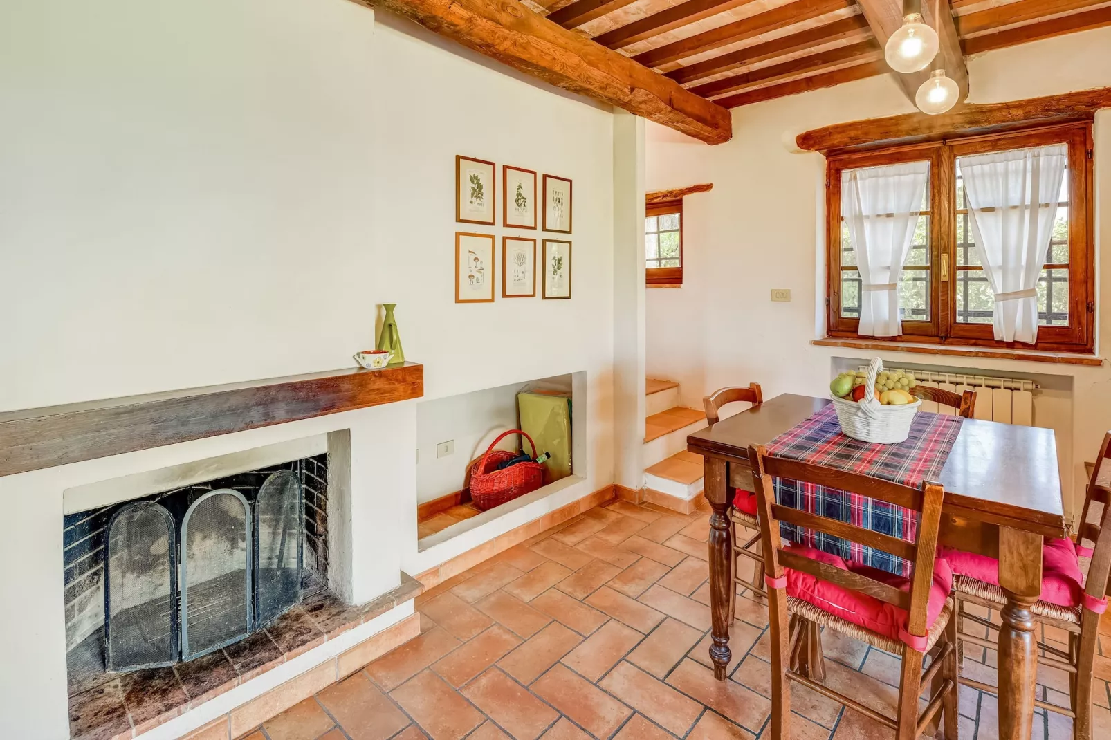 Podere Bellavista - Woonkamer