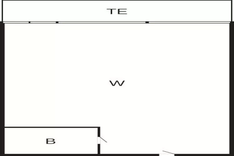 1 room,View dune,G.Floor/1.floor,Prem - Plattegrond