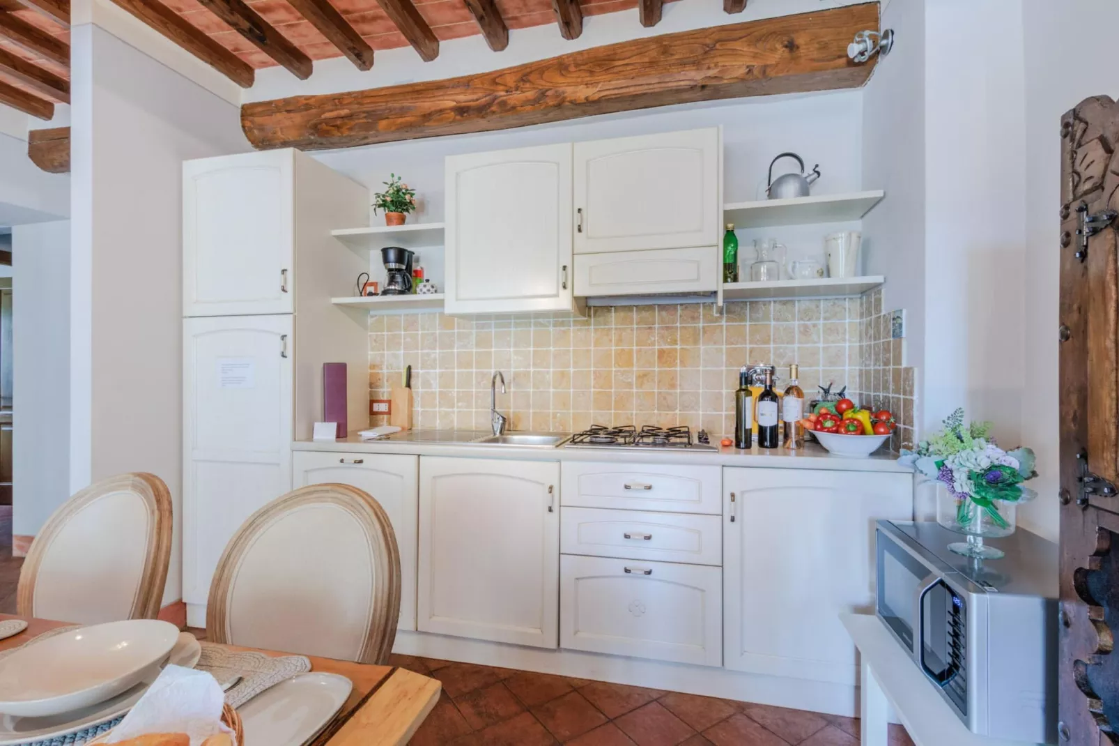 Elisa Farmhouse Apartment in Wine Resort - Keuken