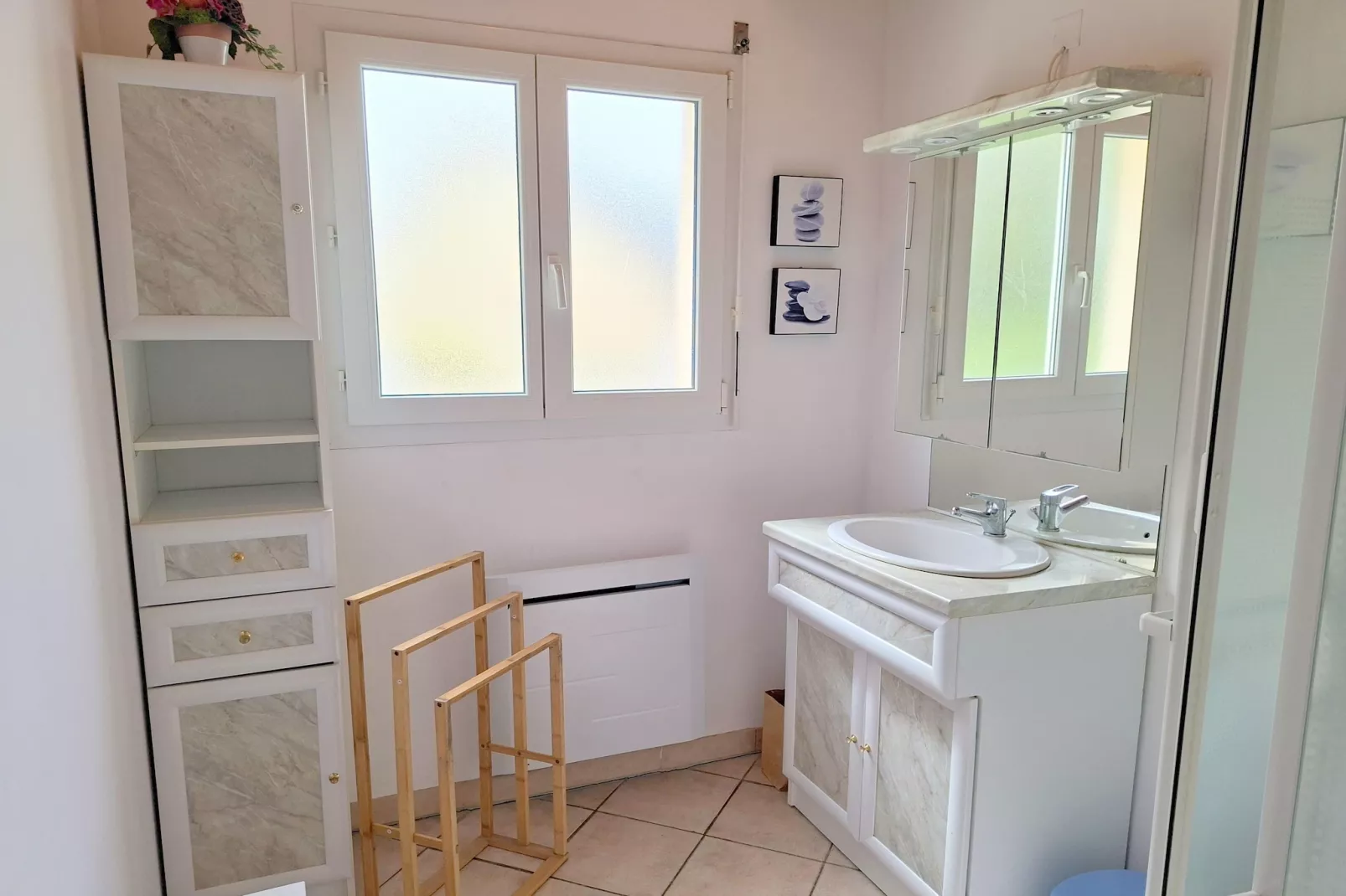 	Ferienhaus in Strandnähe Plouarzel - Badkamer