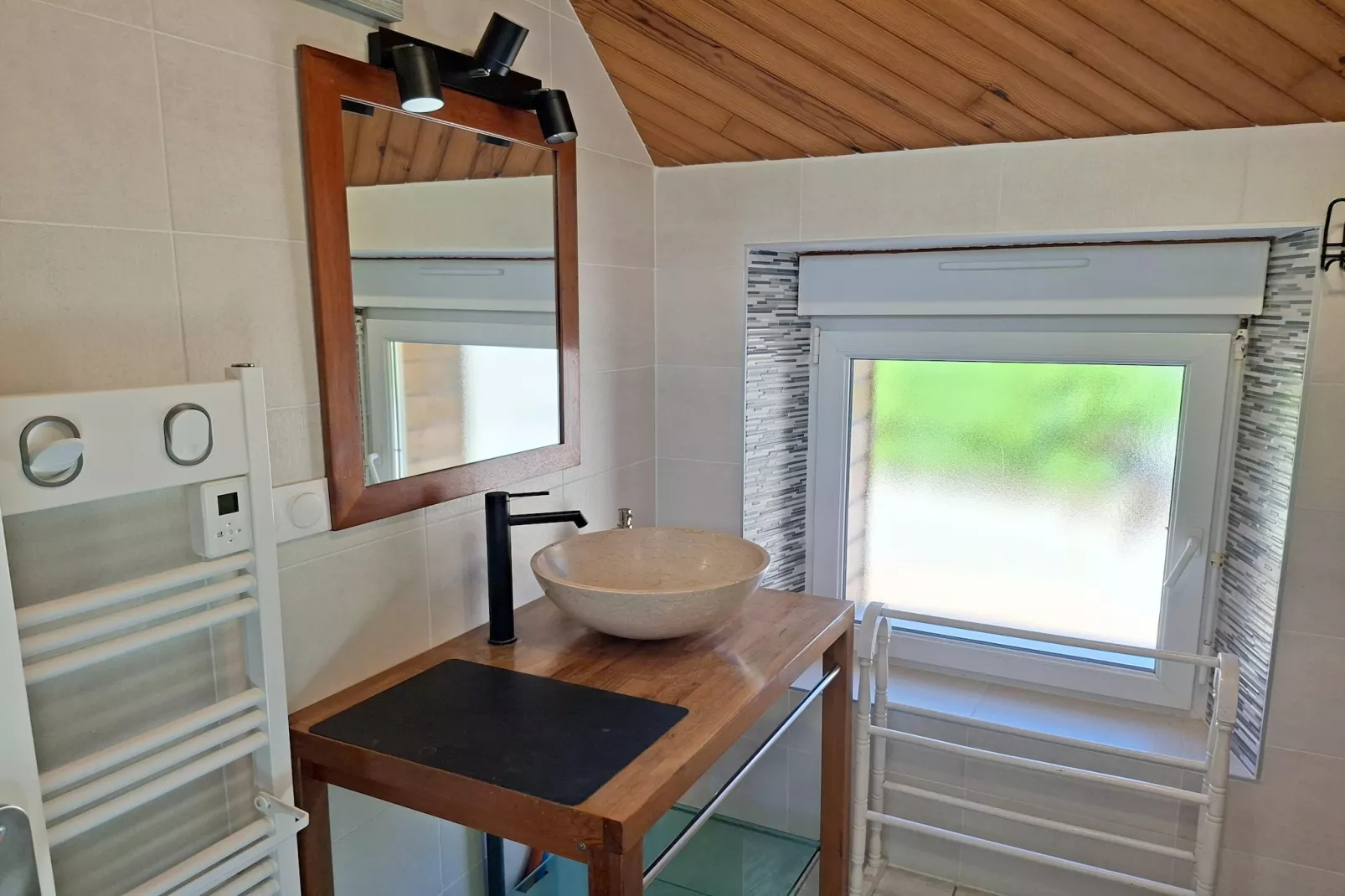 Bretonisches Steinhaus Landéda - Badkamer
