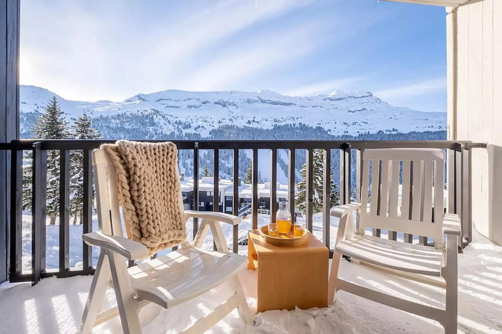 La Foret Apartment 6 people - 2 bedrooms - Balcony - South-facing - Terrasbalkon