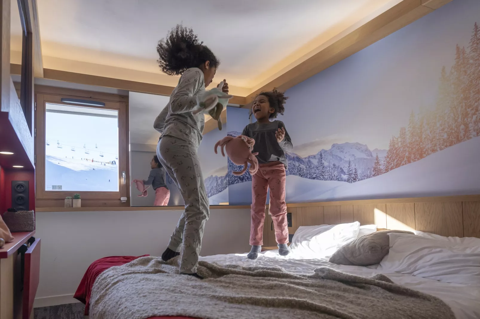 Village Club MMV Plagne 2000  Room for 2 people - Slaapkamer
