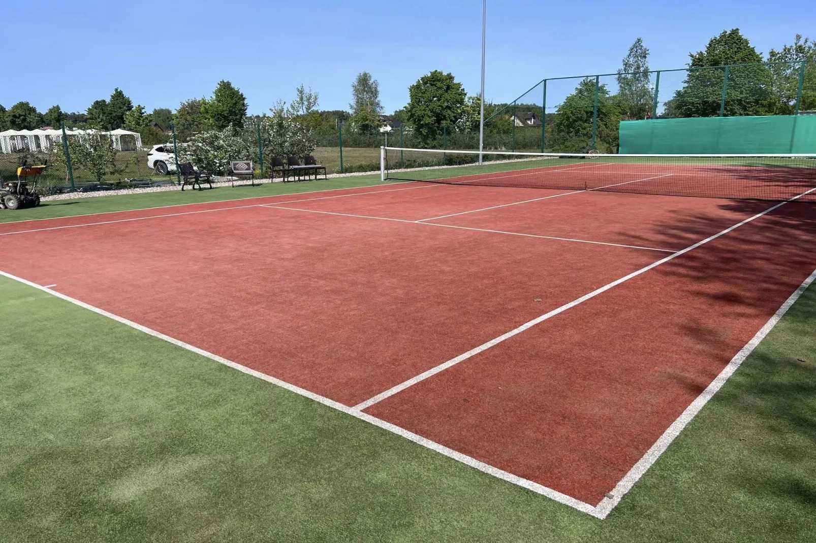 Apartament nr 1 dla 4 osób Dębki - Parkfaciliteiten