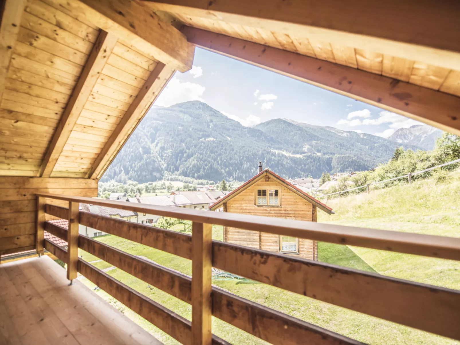 Chalets Trafögl, (Müstair). - Buiten