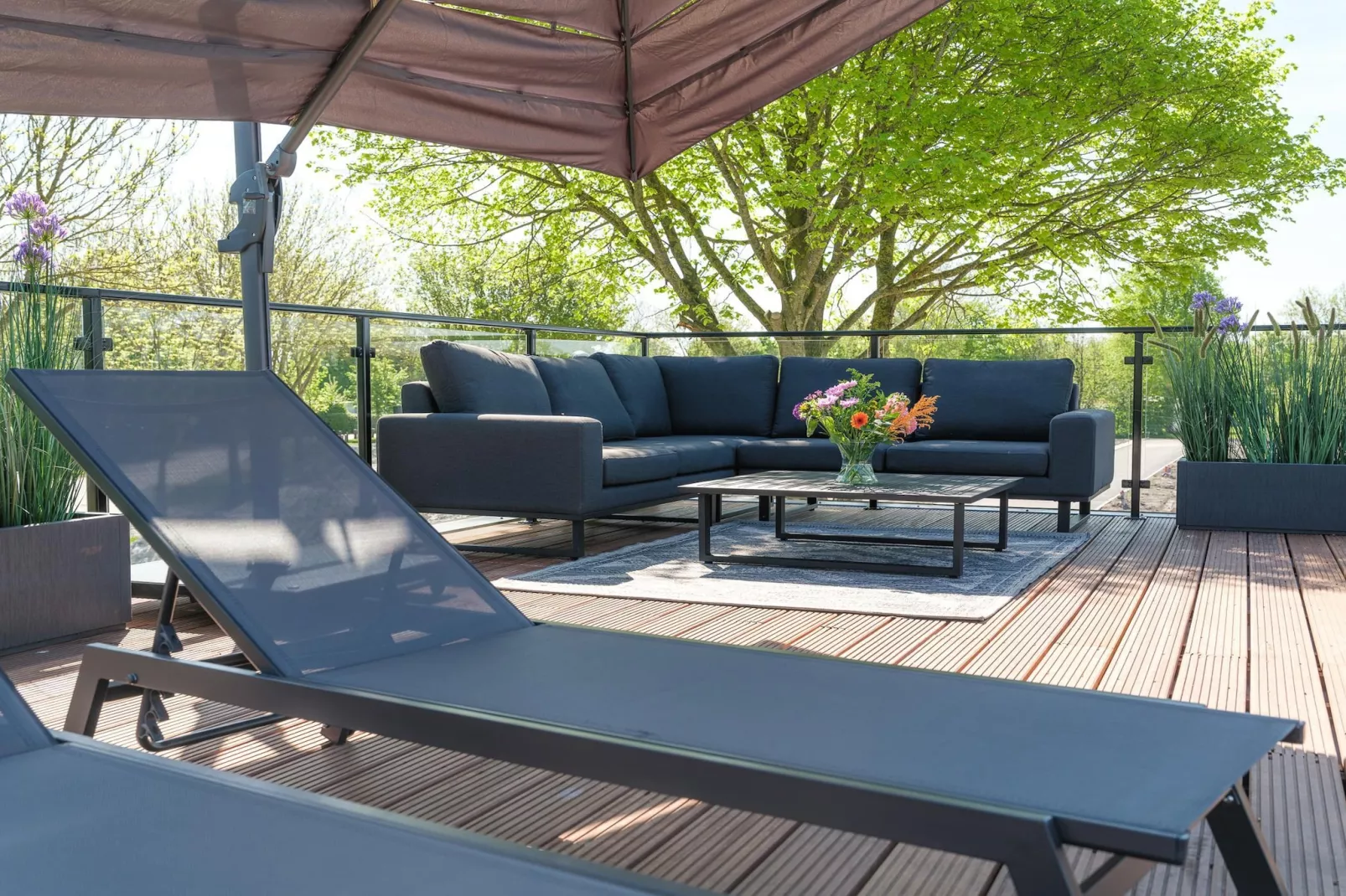 Villa L-Meerzicht | 6 pers. Roof terrace - Terrasbalkon