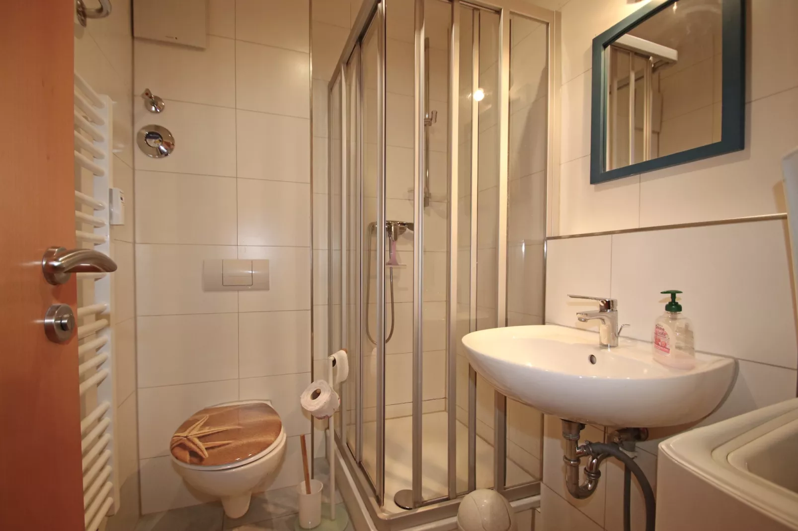 Ferienwohnung Windflücher Nienhagen - Badkamer