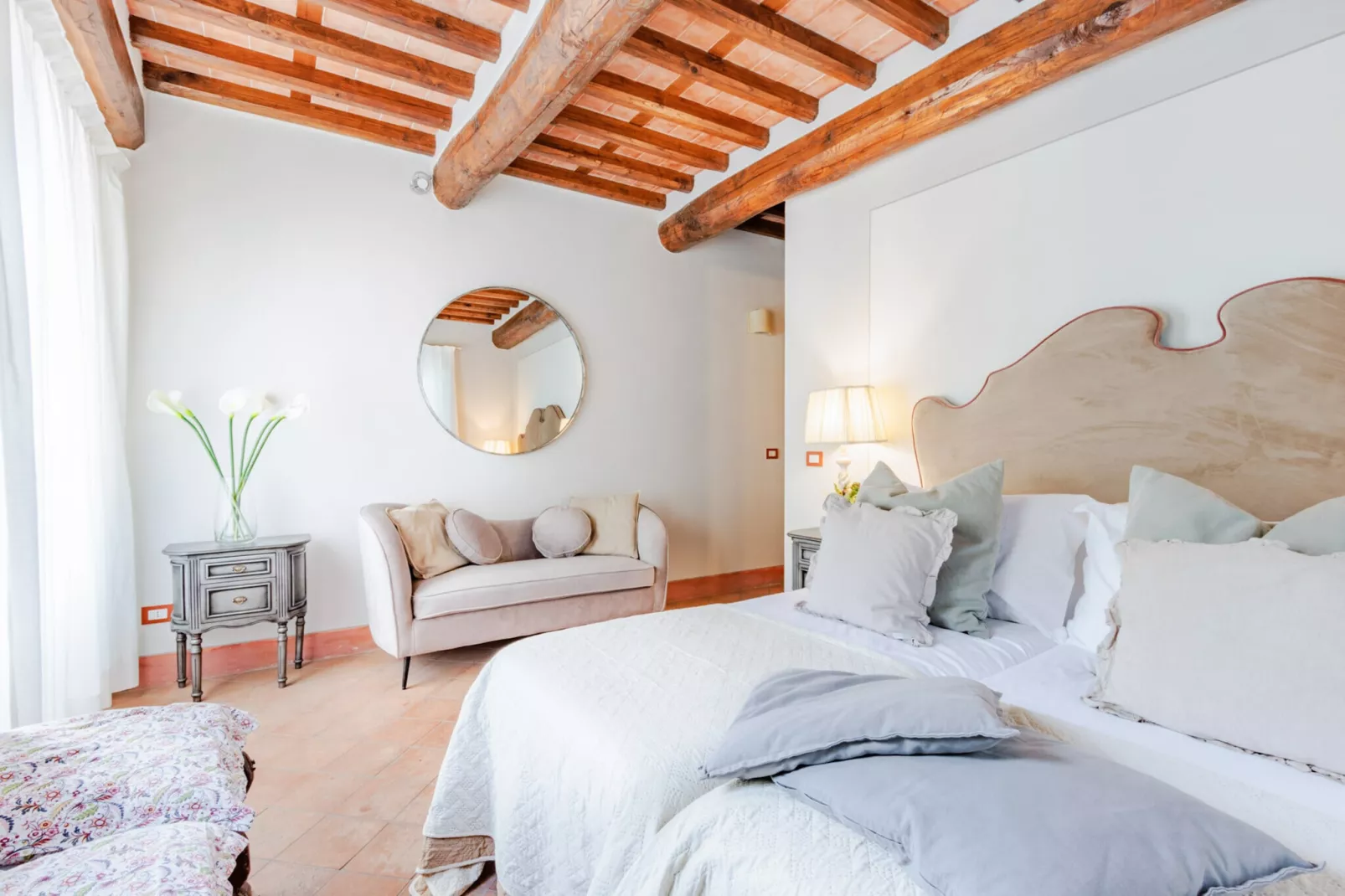 Jacopo Farmhouse Apartment in Wine Resort in Lucca - Slaapkamer
