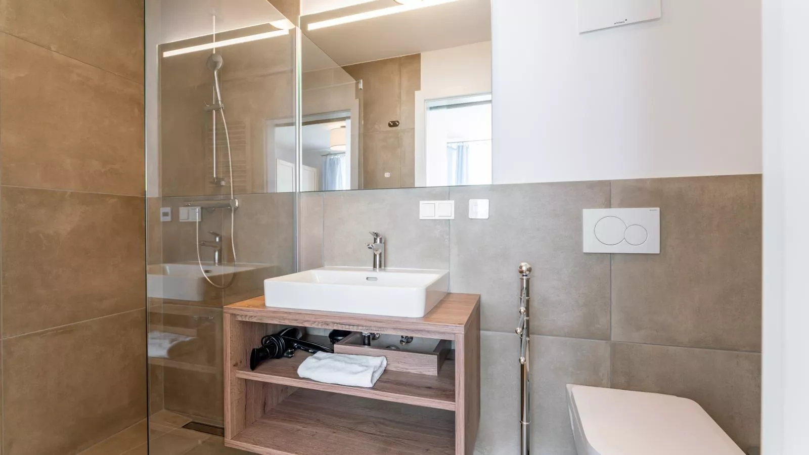 Passhöhe - Badkamer