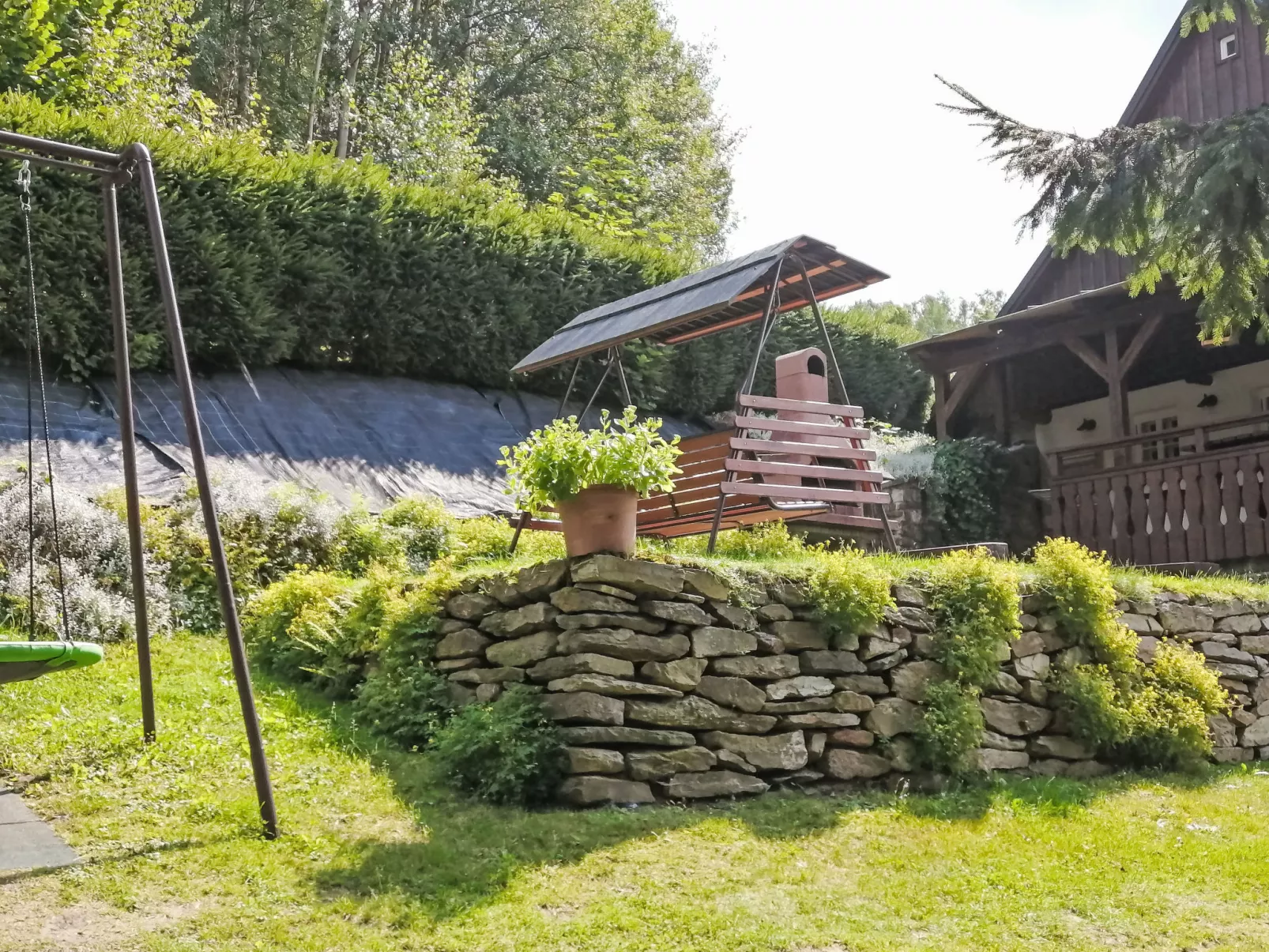 Rustic Lodge - Buiten