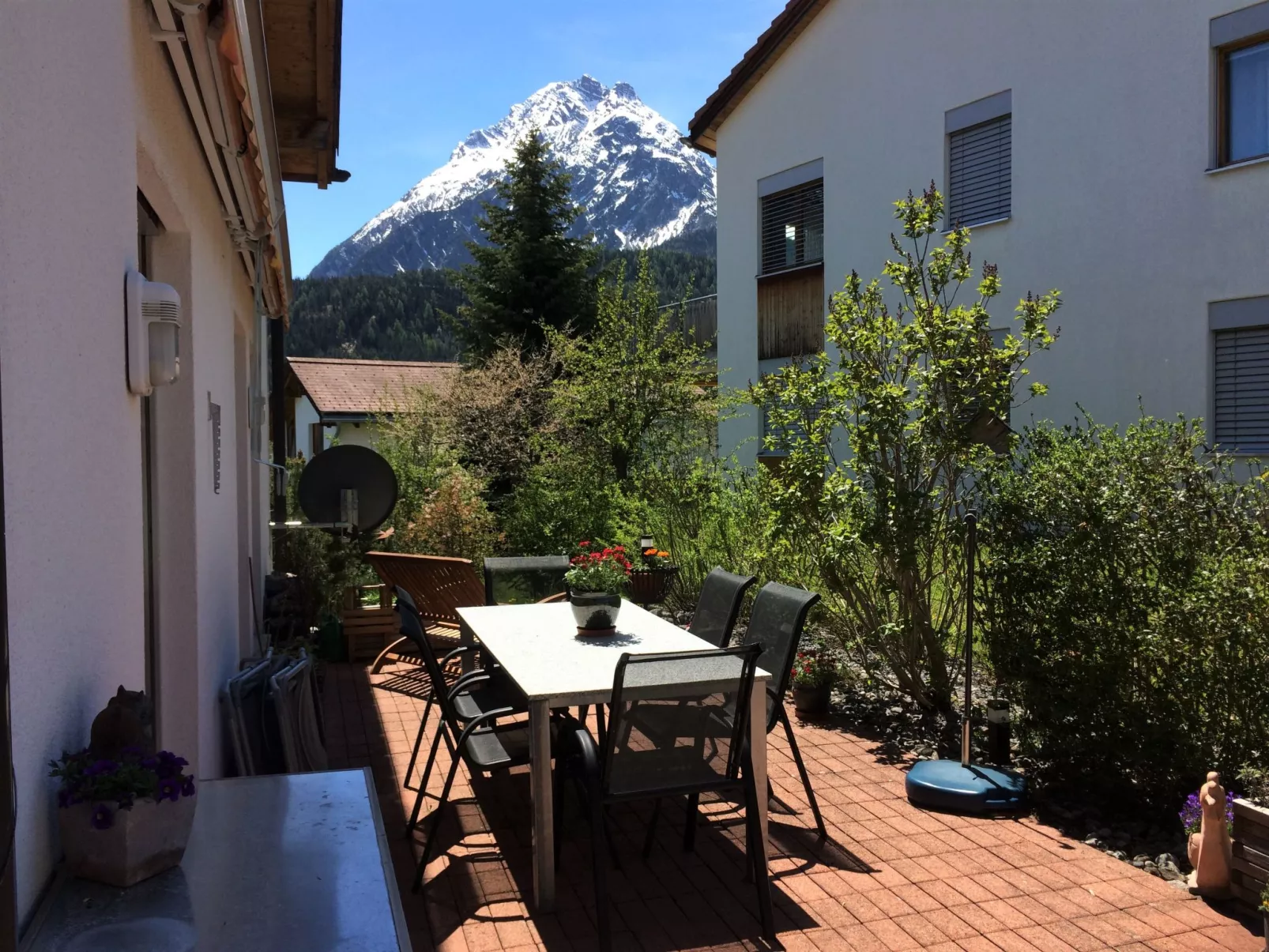 Ferienwohnungen Senda 495D, (Scuol). - Buiten