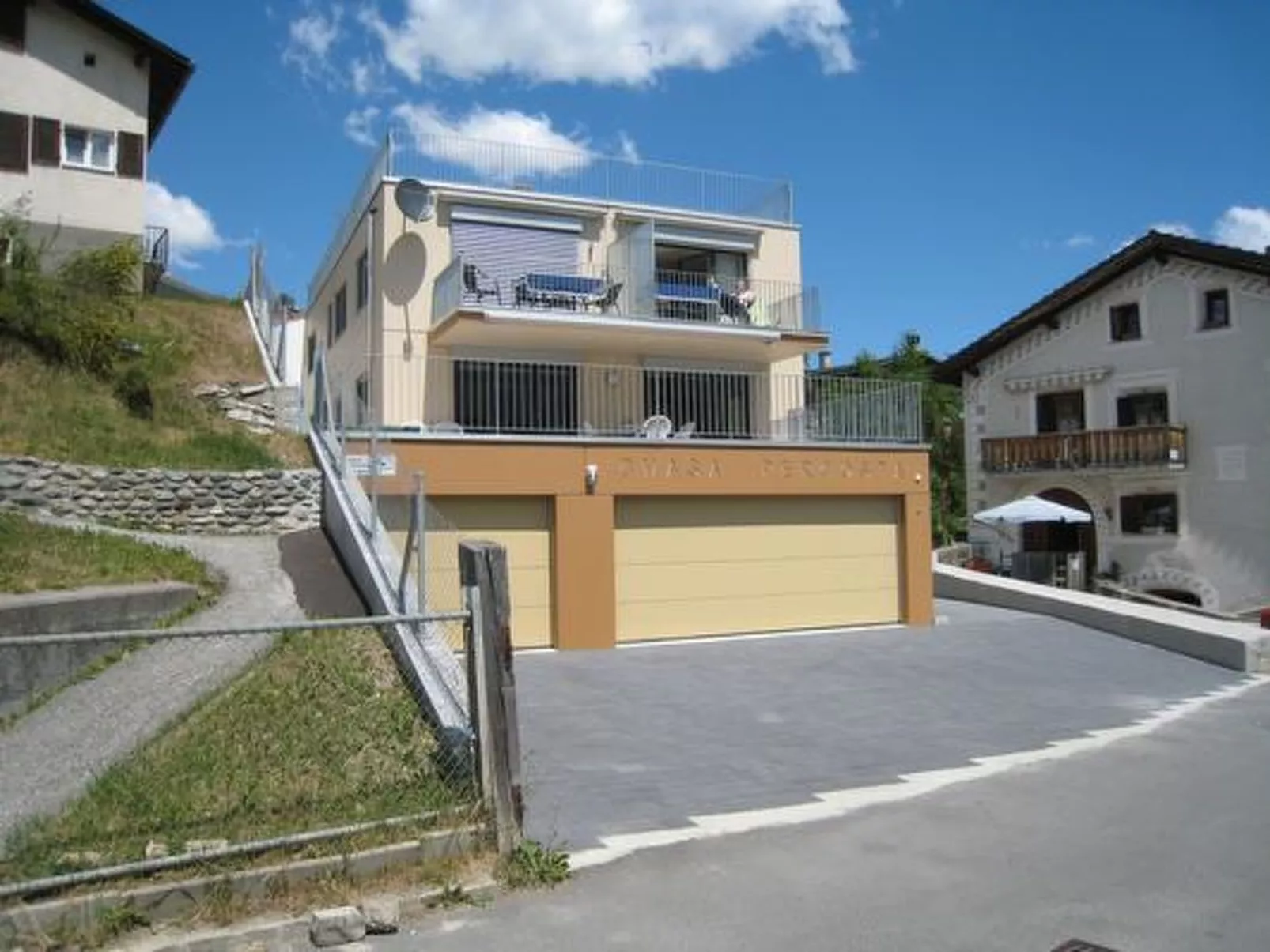 Chasa Percosta, (Scuol). - Buiten