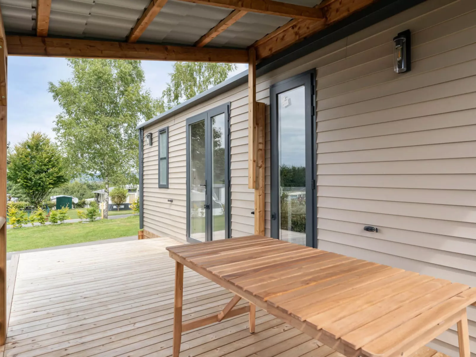 Camping Papillon Bouillon - Familie 134 - Buiten