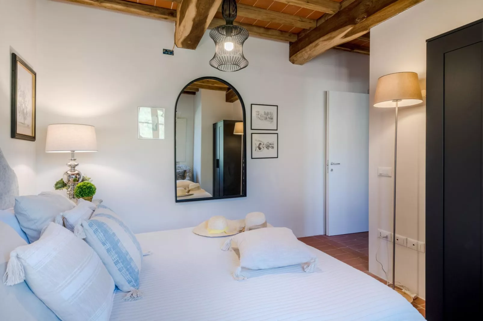 Casa Pinocchio at Borghetto Farmhouse - Slaapkamer