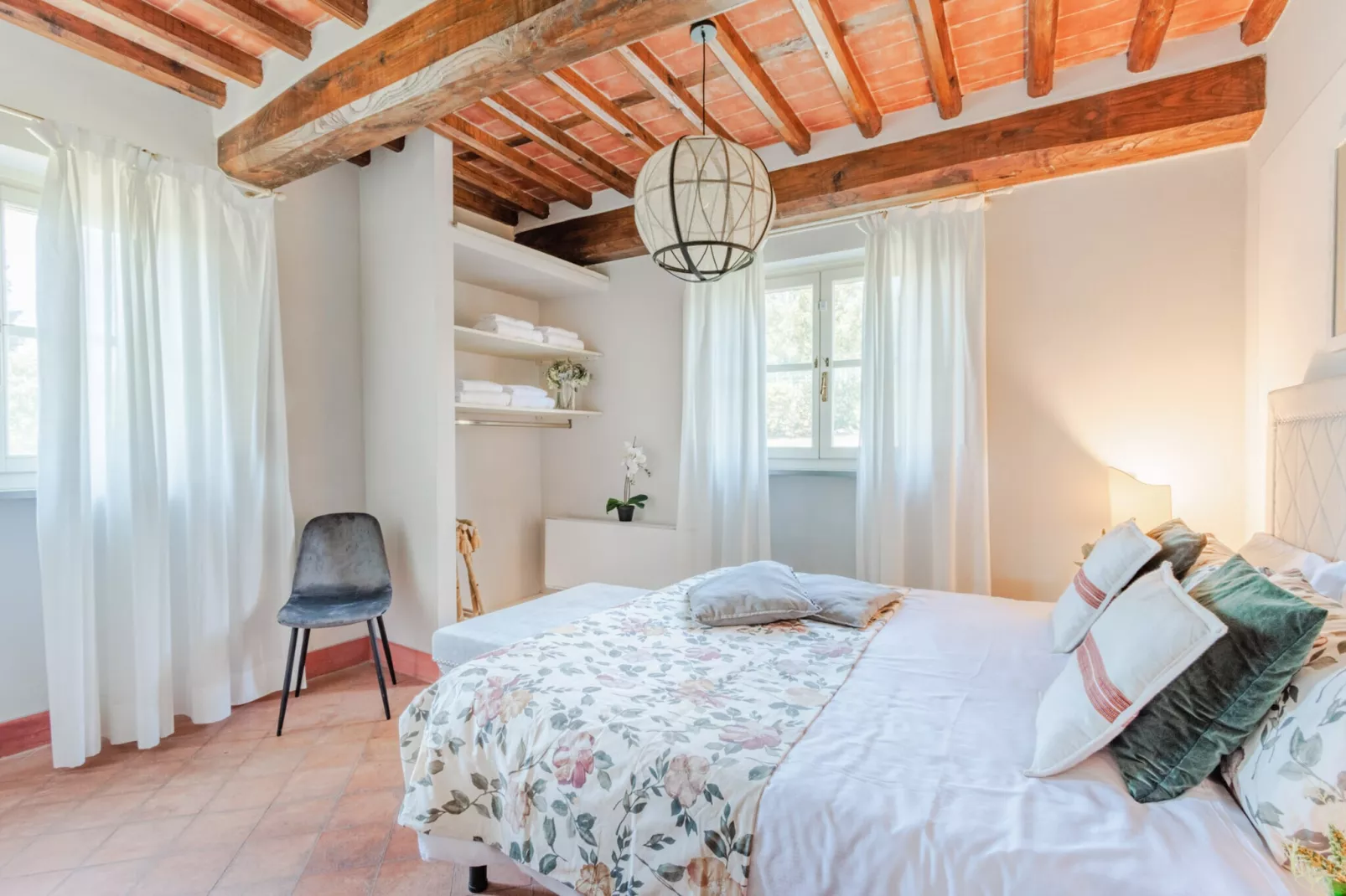 Elisa Farmhouse Apartment in Wine Resort - Slaapkamer