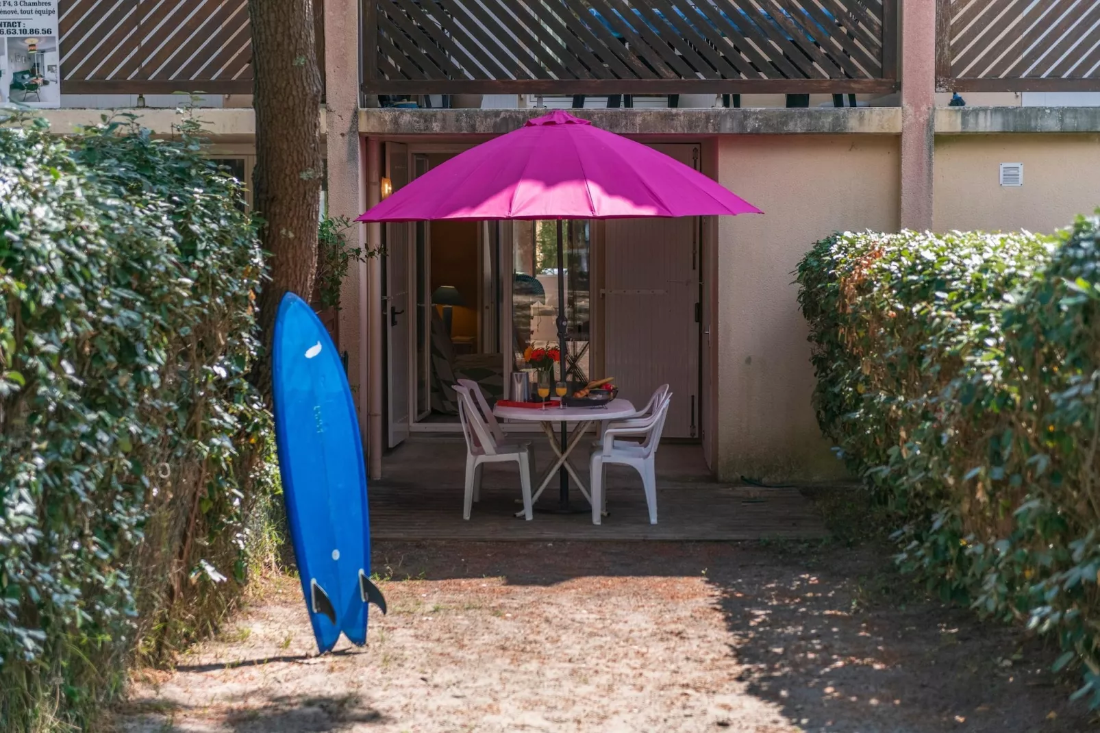 Résidence Les Hameaux de l'Océan Appartement 2 pièces 2 personnes OTA - Terrasbalkon