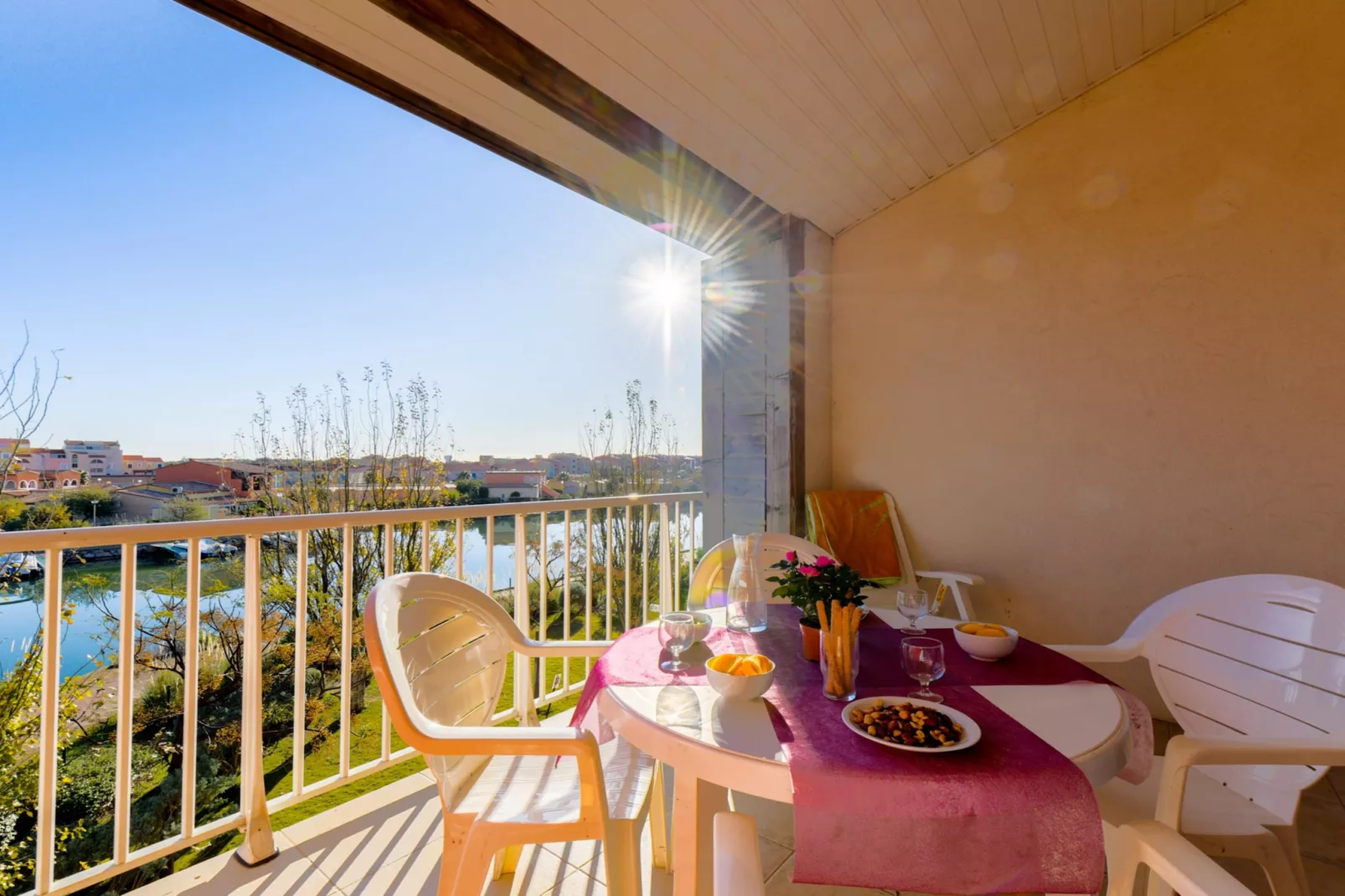 Lagrange Vacances Catalana 2 pièces 4/5 pers. - Terrasbalkon