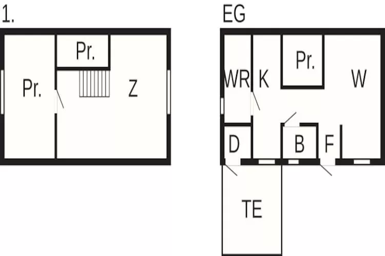 4 persoons vakantie huis in Olofström - Plattegrond