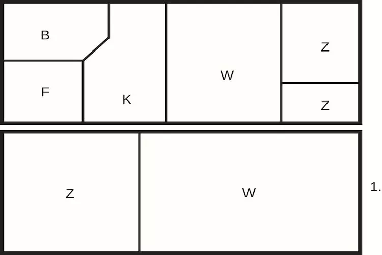 Vakantiehuis voor 6 personen in Glesborg - Plattegrond