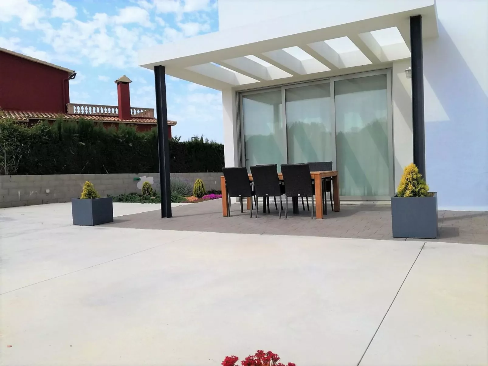 Moderna Villa cerca del golf y con piscina privada, ideal para familias - ofert - Buiten