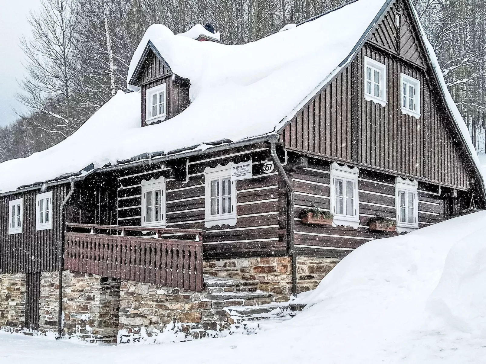 Rustic Lodge - Buiten