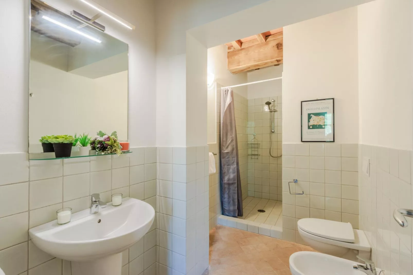 Casa Lucchese at Borghetto Farmhouse - Badkamer