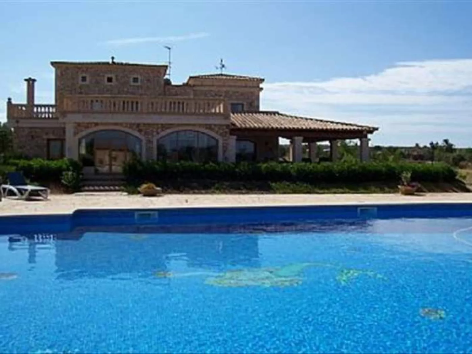 Finca NA PONT- Finca rústica con gran piscina en Campos, Mallorca. Ideal famili - Buiten