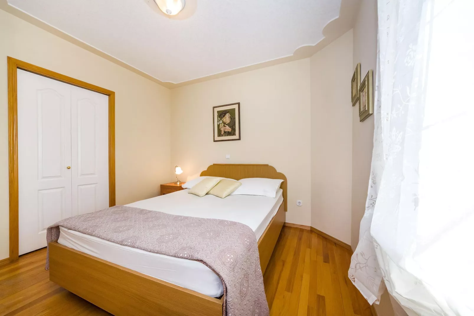 Beachfront apartment Mareo 3 - Slaapkamer
