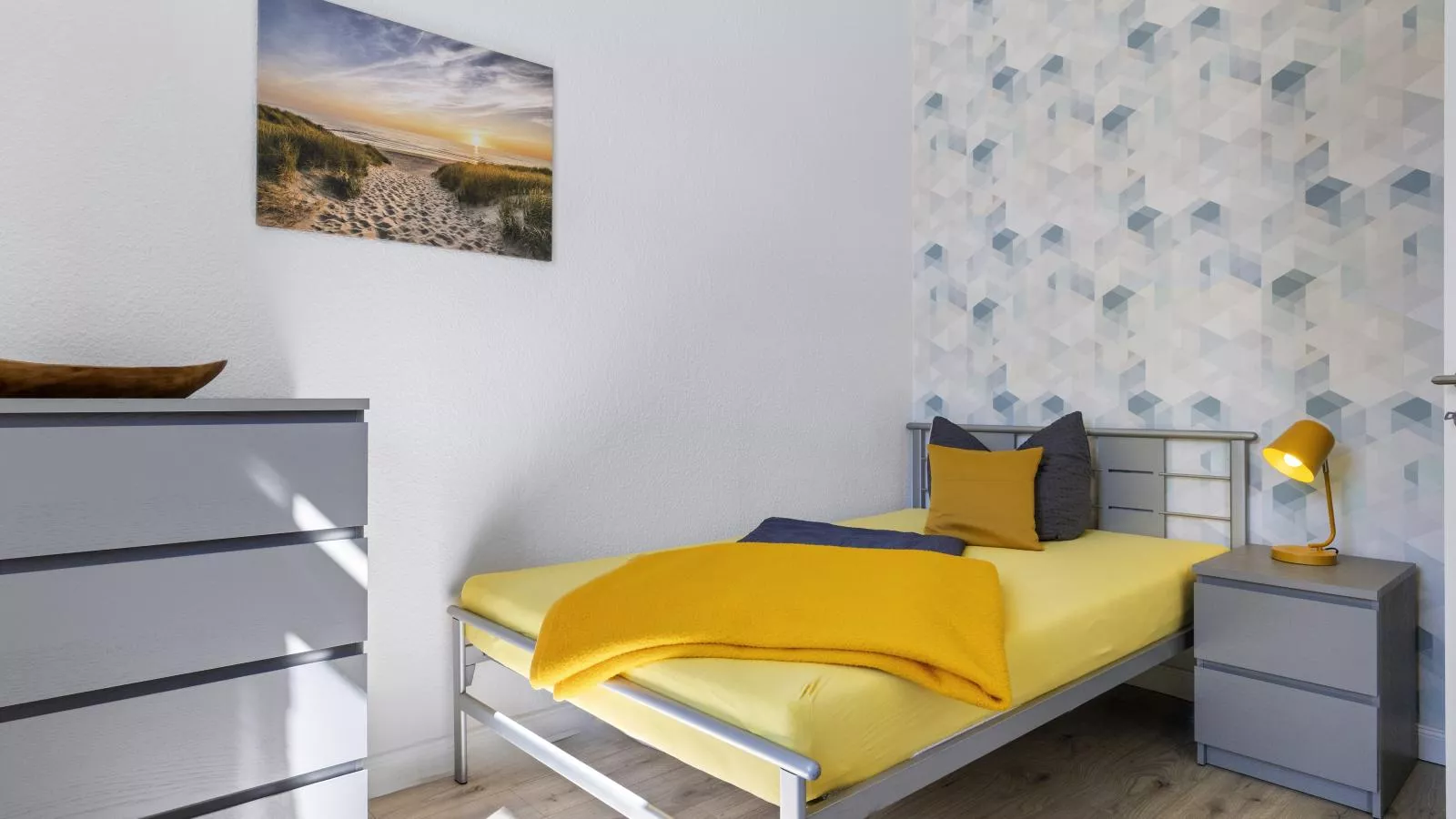 Villa Erika W7 Marianne mit Strandkorb - Slaapkamer