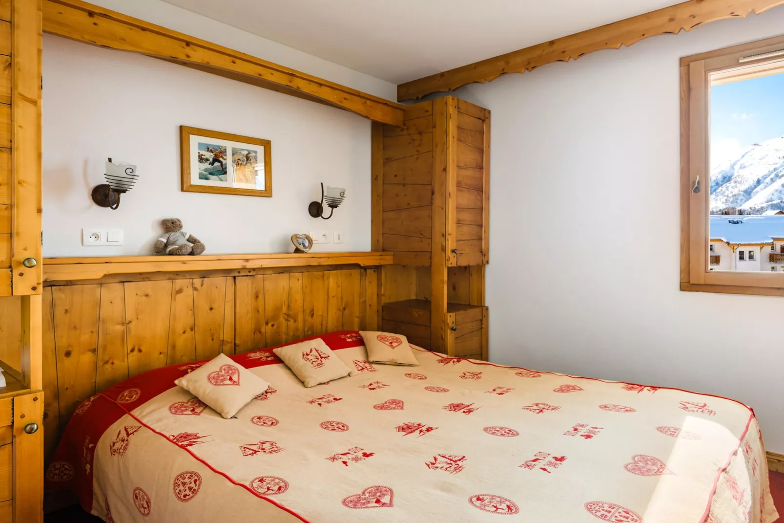 Résidence L'Ecrin des Sybelles 4-Room Duplex Apartment - 8 People OTA - Slaapkamer