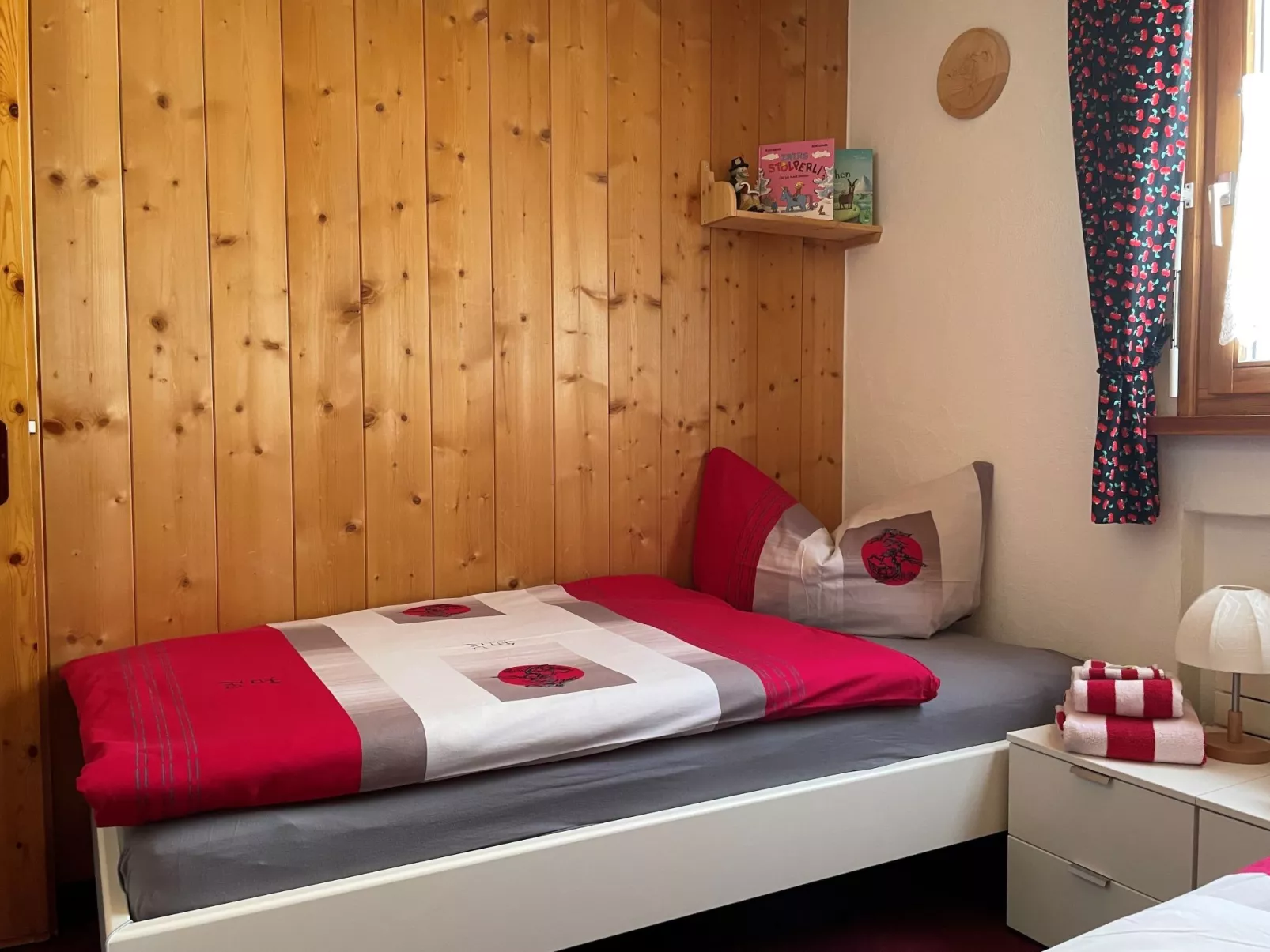 Chasa Cumulus/HP Ferienwohnung Sainas 139 A, (Ftan). - Binnen