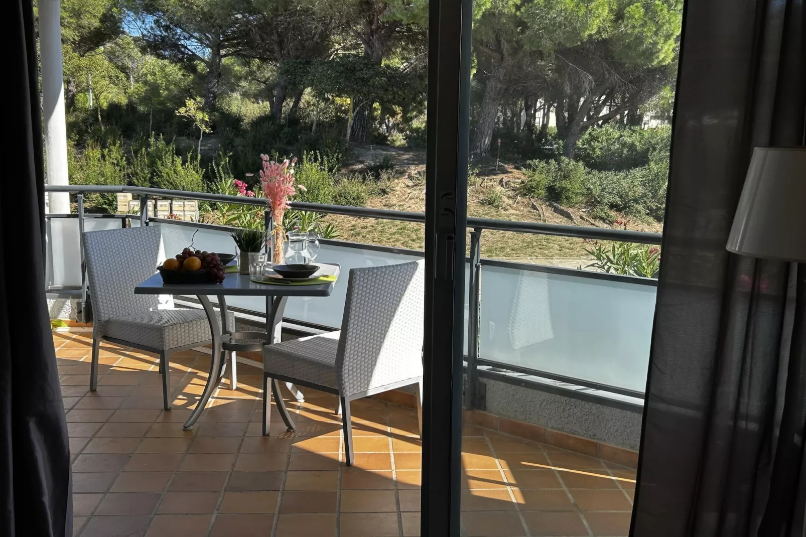 Les Jardins de Neptune MAISONNETTE DUPLEX 4/6 pers CLIMATISÉE OTA - Terrasbalkon