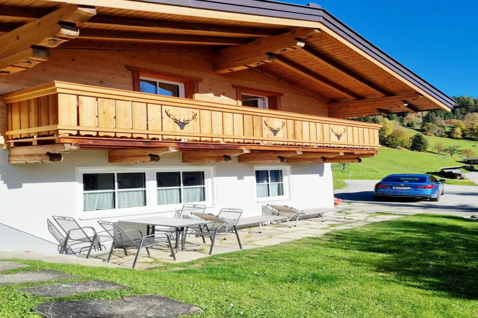 Ferienhaus Aigenberg - Terrasbalkon