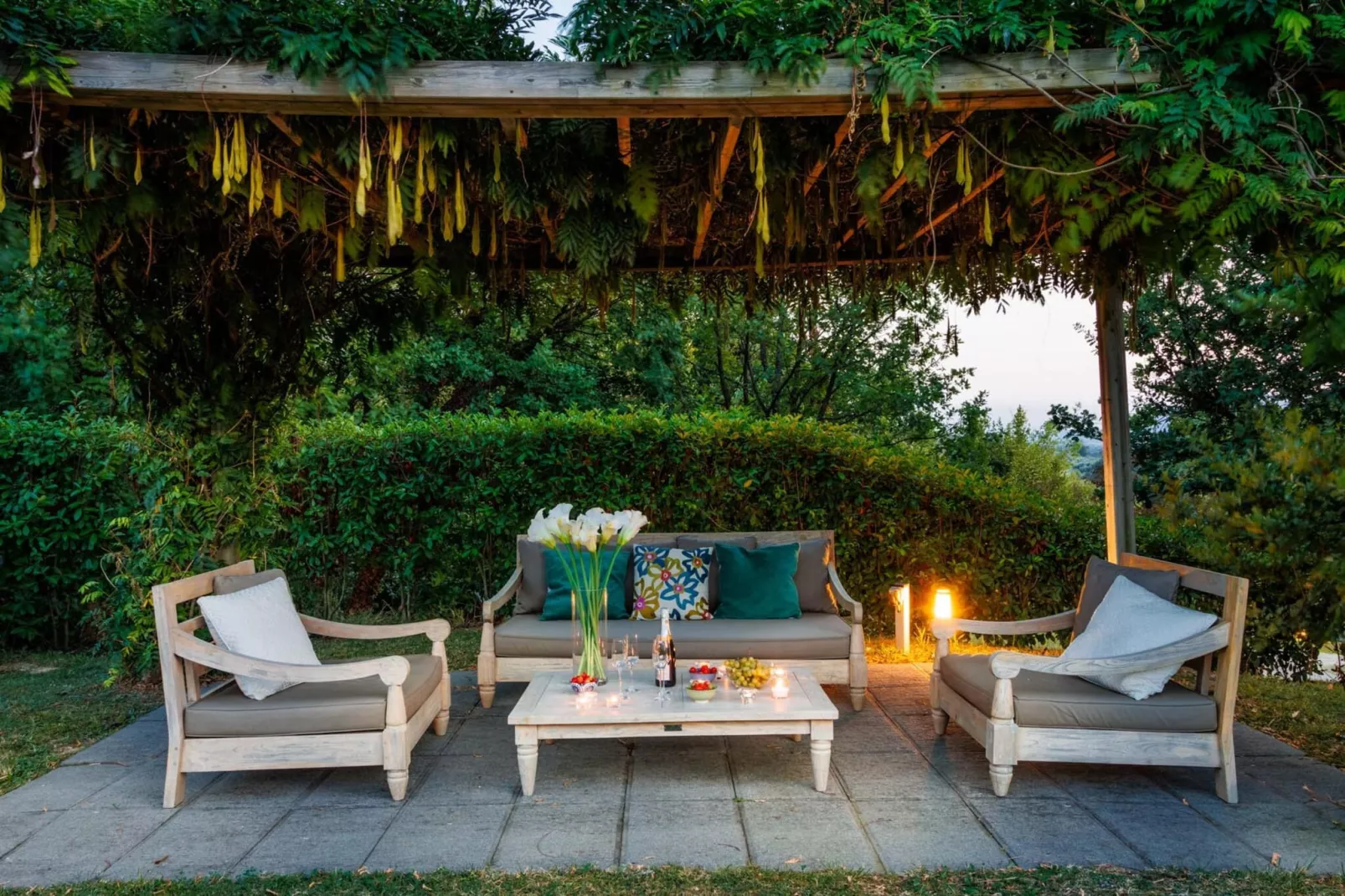 Casa Lucchese at Borghetto Farmhouse - Terrasbalkon