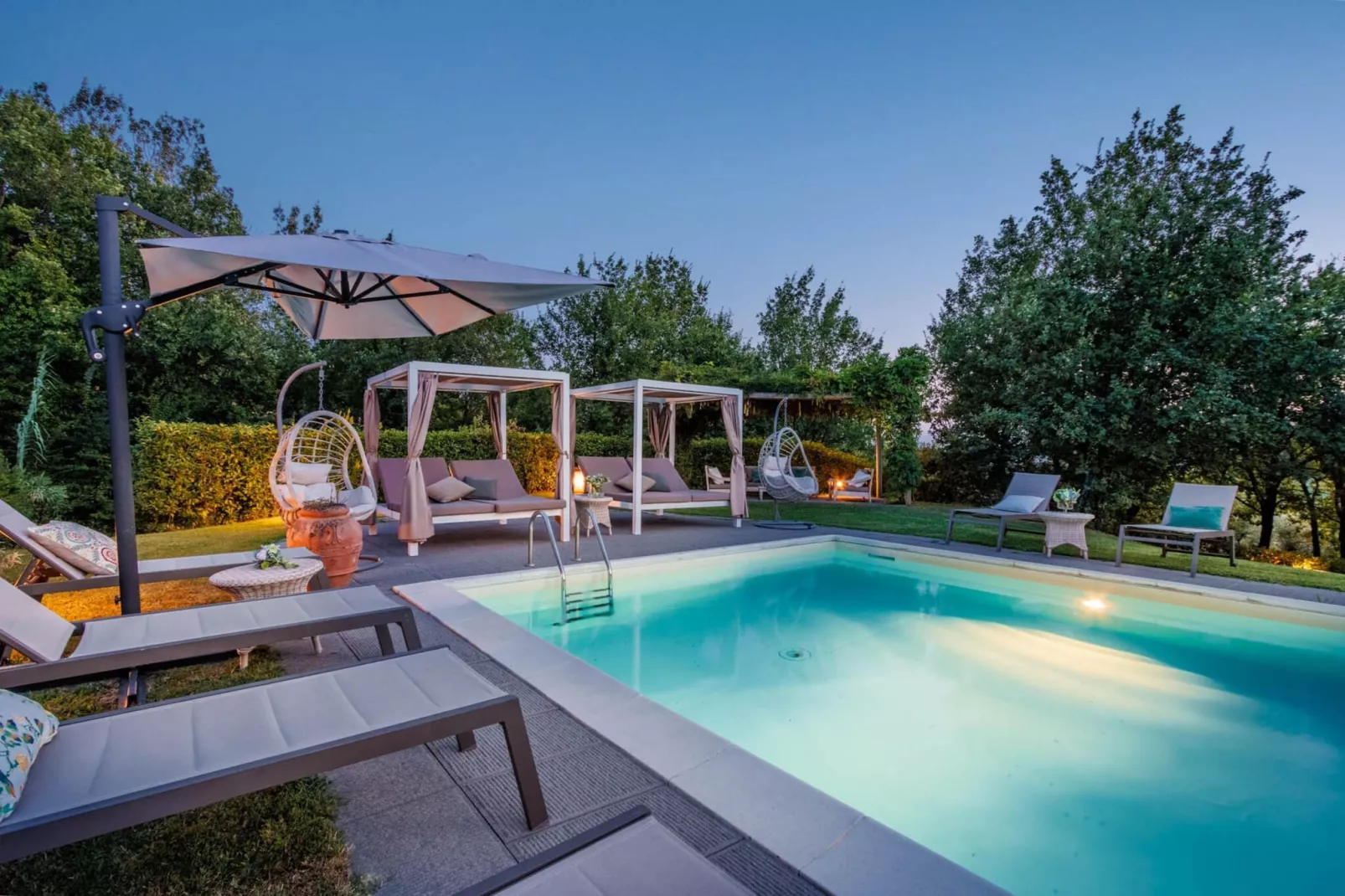 Casa San Gennaro at Borghetto Farmhouse - Zwembad