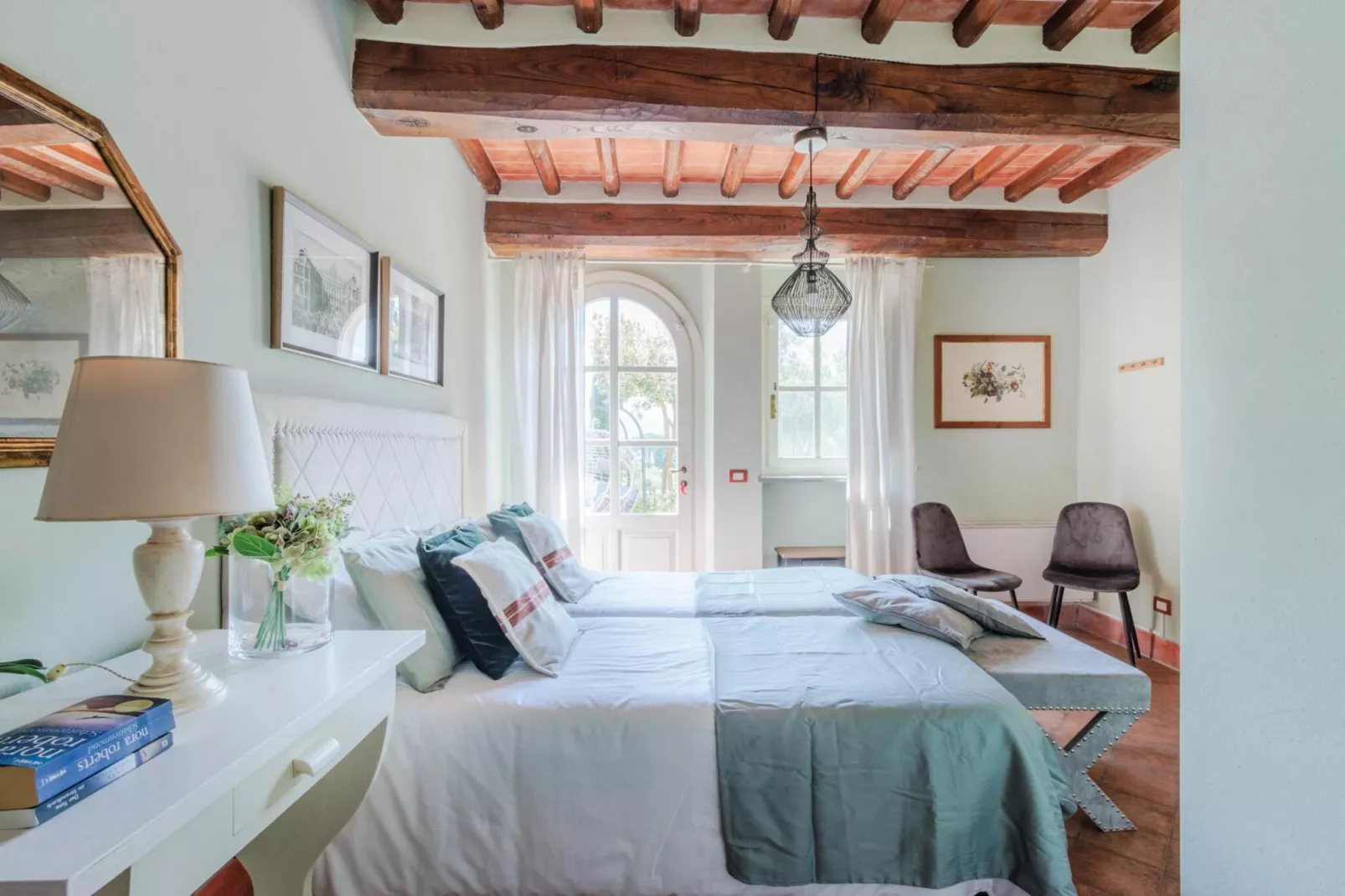 Elisa Farmhouse Apartment in Wine Resort - Slaapkamer