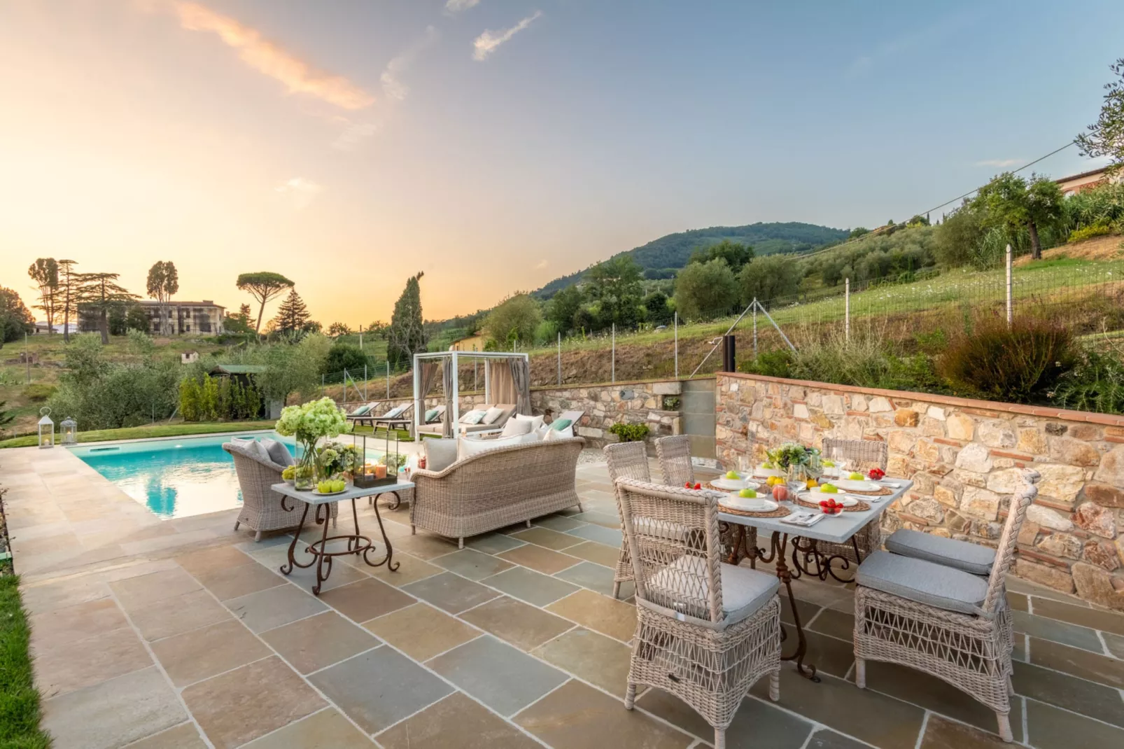 Valle del Sole Winery Farmhouse - Zwembad