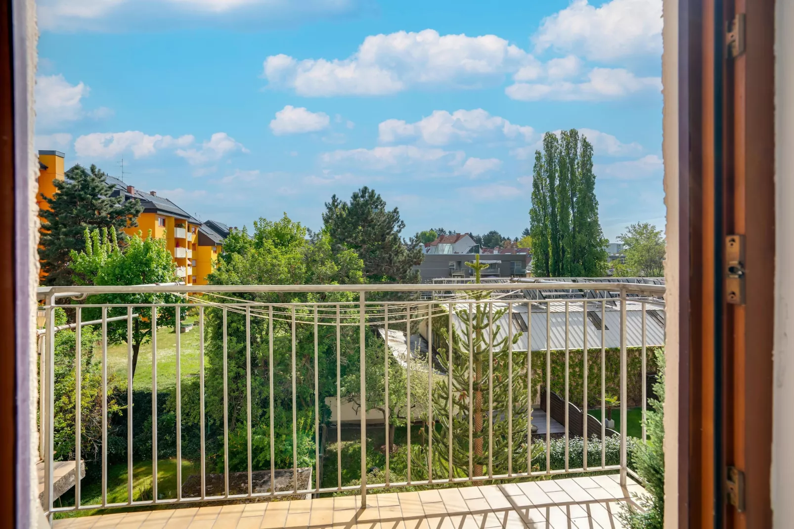 Top 7 Apartment 2P in Graz - Terrasbalkon