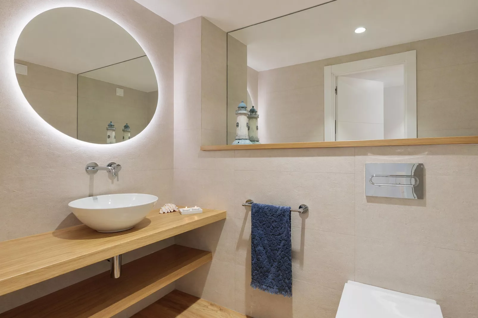 L’Escala Costa Brava Pool Duplex Apartment - Badkamer