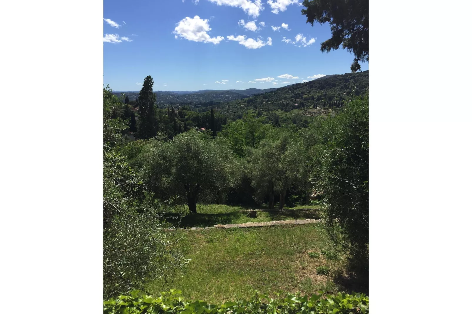 Grasse - Gebieden zomer 1km