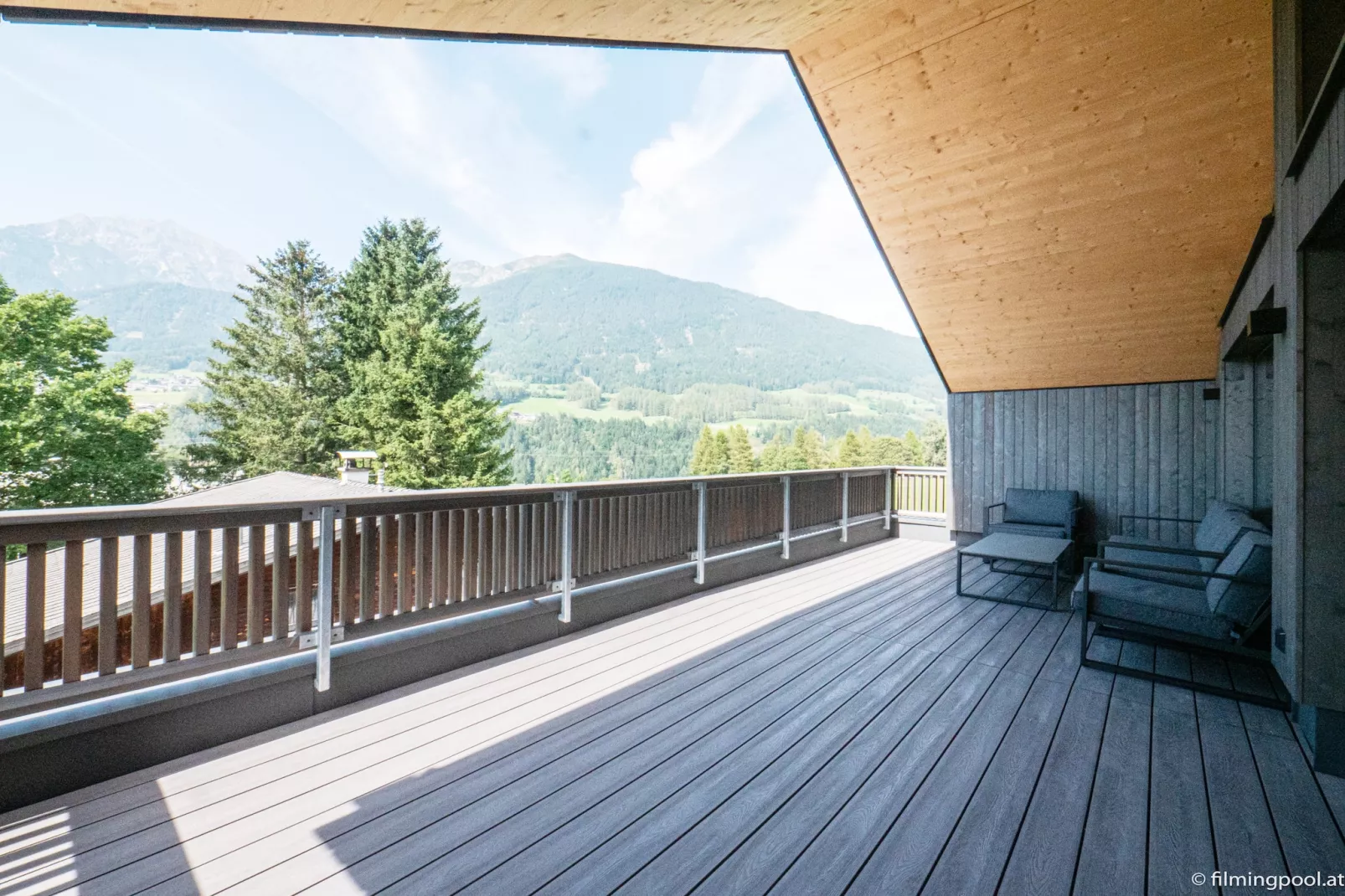 Penthouse in Mieders - Terrasbalkon