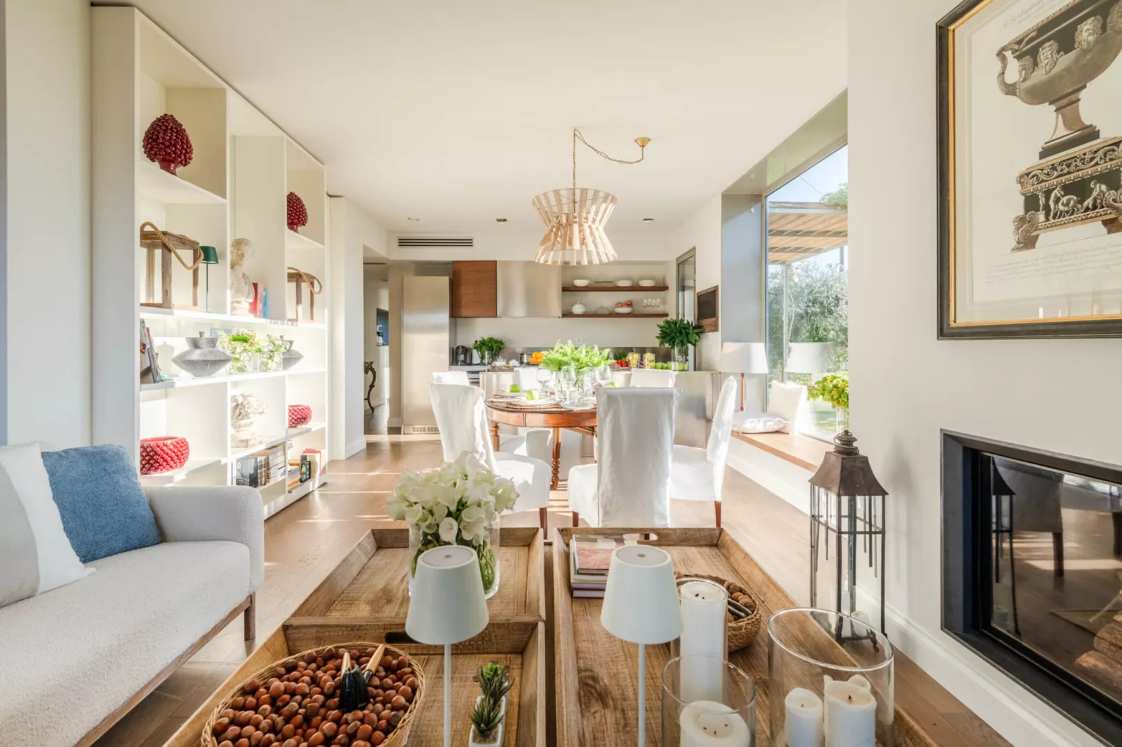 Villa Campanile Farmhouse - Woonkamer