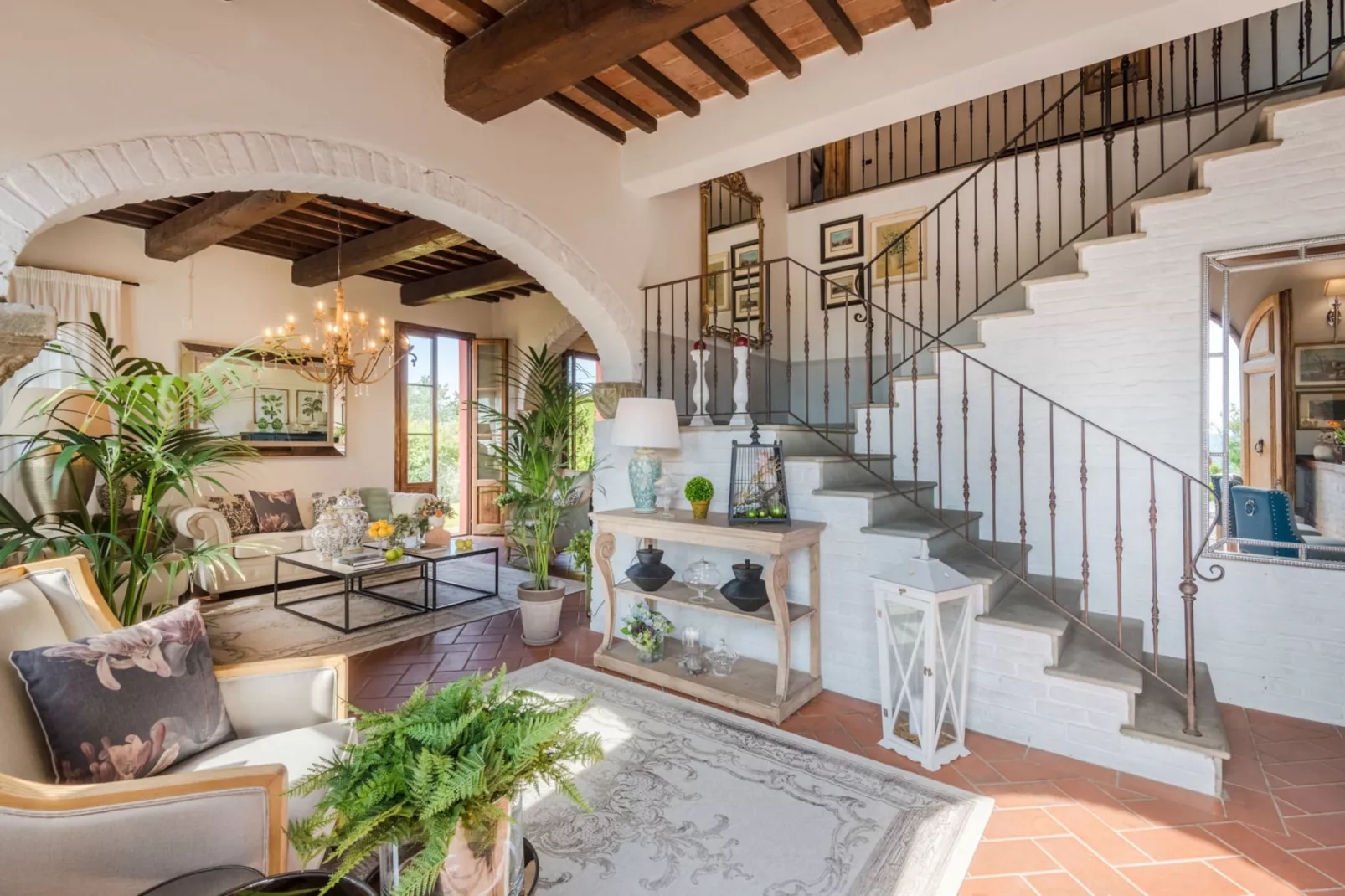 Villa San Miniato - Woonkamer