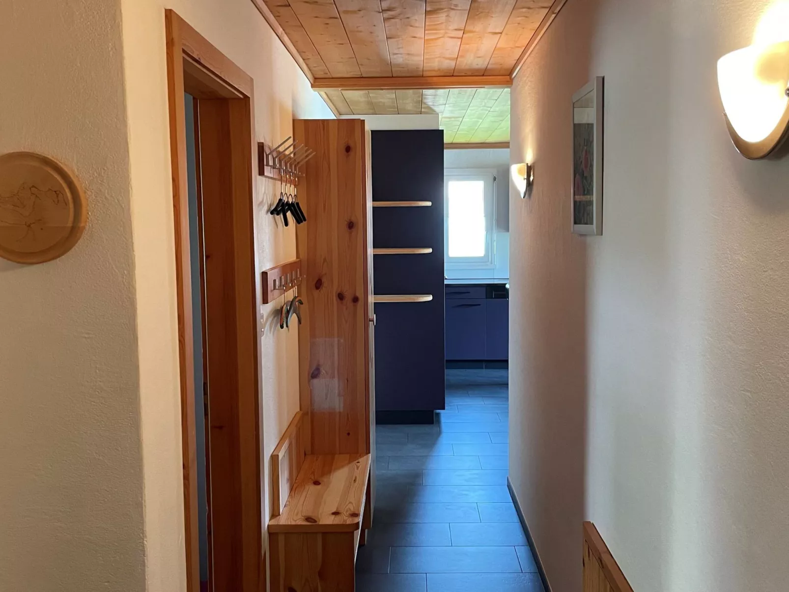 Chasa Cumulus/HP Ferienwohnung Sainas 139 A, (Ftan). - Binnen