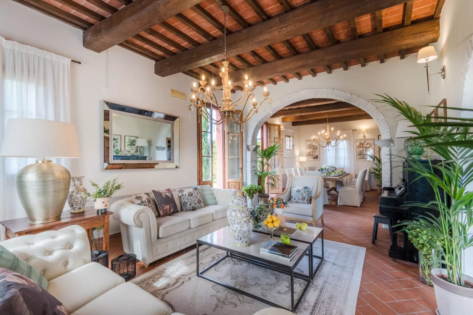 Villa San Miniato - Woonkamer