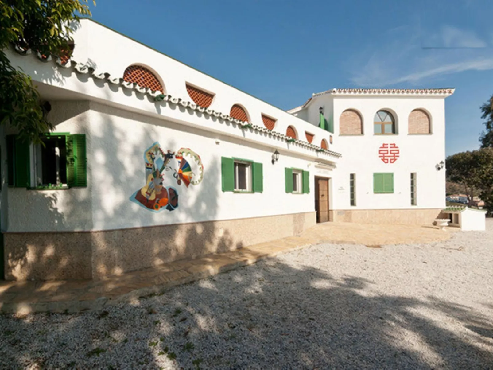 "Jaén" mit Gemeinschaftspool in einem andalusischen "Cortijo" in Chilches - Buiten