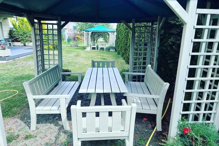 Apartament nr 1 dla 4 osób Dębki - Parkfaciliteiten